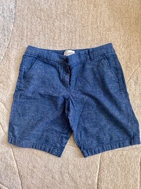 Jcrew Linen Blend Shorts